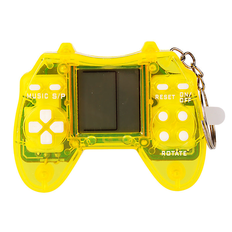 Boys Cartoon Mini Game Console Keychain Decorative Ornament Holiday Gift