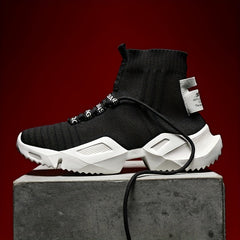 Men's Lightweight High Top Sneakers for Walking