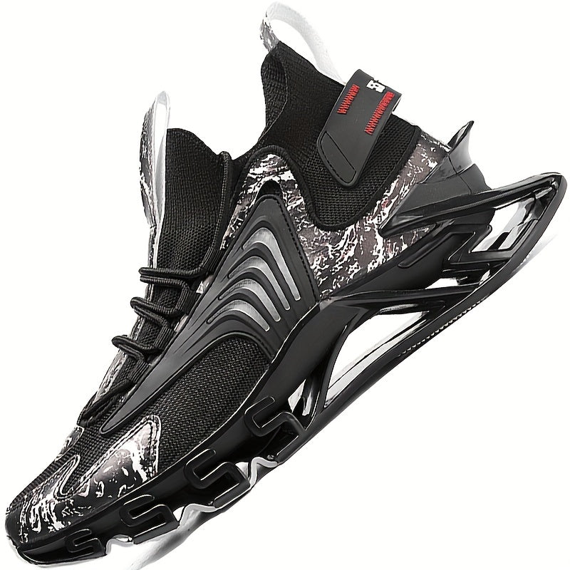 Women's Blade Running Shoes Lace Up Shock Absorption Breathable Sneakers