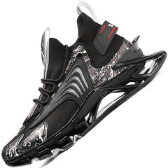 Women's Blade Running Shoes Lace Up Shock Absorption Breathable Sneakers