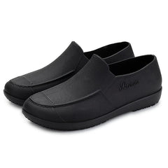 Men's Waterproof Non slip Rain Shoes for Outdoor Work Fishing