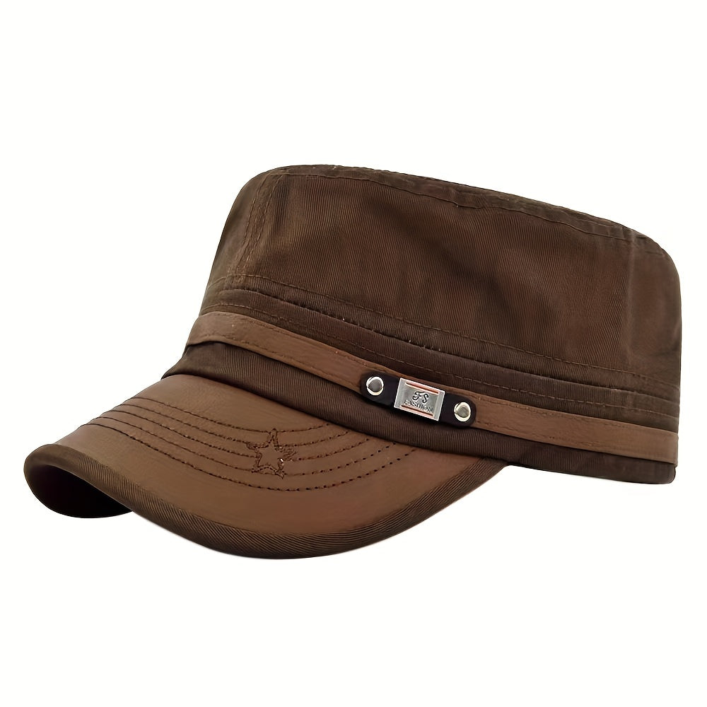 Breathable Men's Army Cap for Outdoor Activities