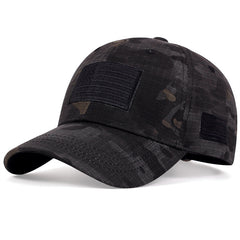 Men's Camouflage Woven Baseball Cap