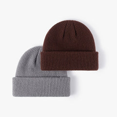 Men's Street Solid All-match Beanie