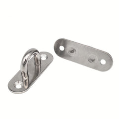 Heavy Duty Stainless Steel Pad Eye for Yoga Hammock Swing