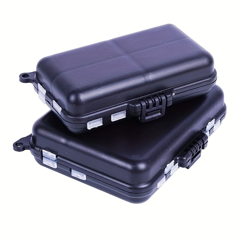 Waterproof Fishing Tackle Storage Box 9 Compartments Durable Outdoor Tool Box