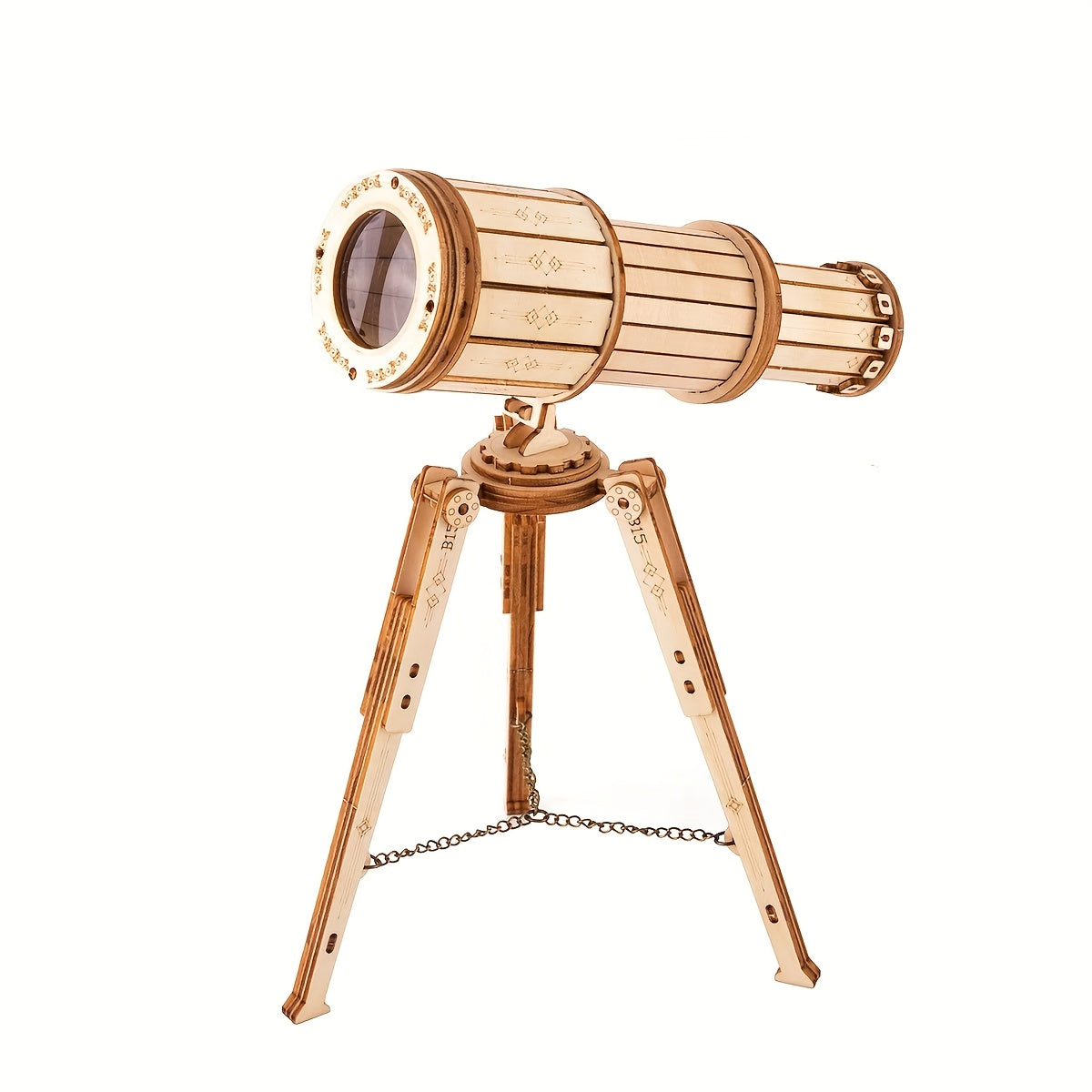 3D Wooden Puzzles Monocular Telescope Model Building Kits DIY Kits for Adults