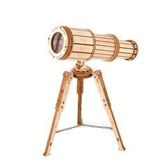 3D Wooden Puzzles Monocular Telescope Model Building Kits DIY Kits for Adults