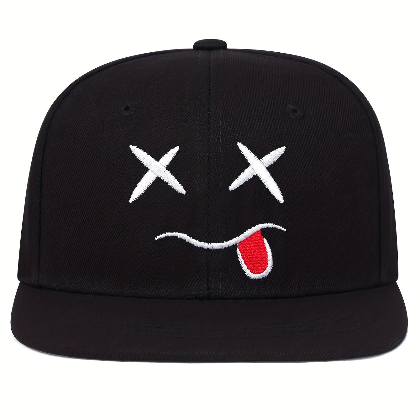 Hip Hop Snapback Hat XX Face Tongue Embroidery Baseball Cap Unisex Anime