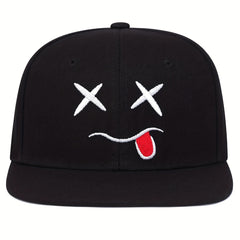 Hip Hop Snapback Hat XX Face Tongue Embroidery Baseball Cap Unisex Anime