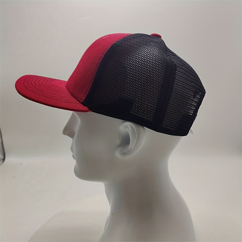 Adjustable Breathable Mesh Truck Cap Baseball Cap for Men Women