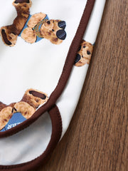 Boy's Bear Graphic Shorts Babies Children's Summer Casual Clothes