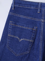 Men's Classic Fit Jeans Semi-formal Medium Stretch Denim Pants