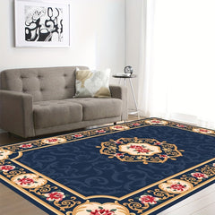Boho Anti Fatigue Kitchen Rugs Vintage Absorbent Non Slip Rugs Non shedding