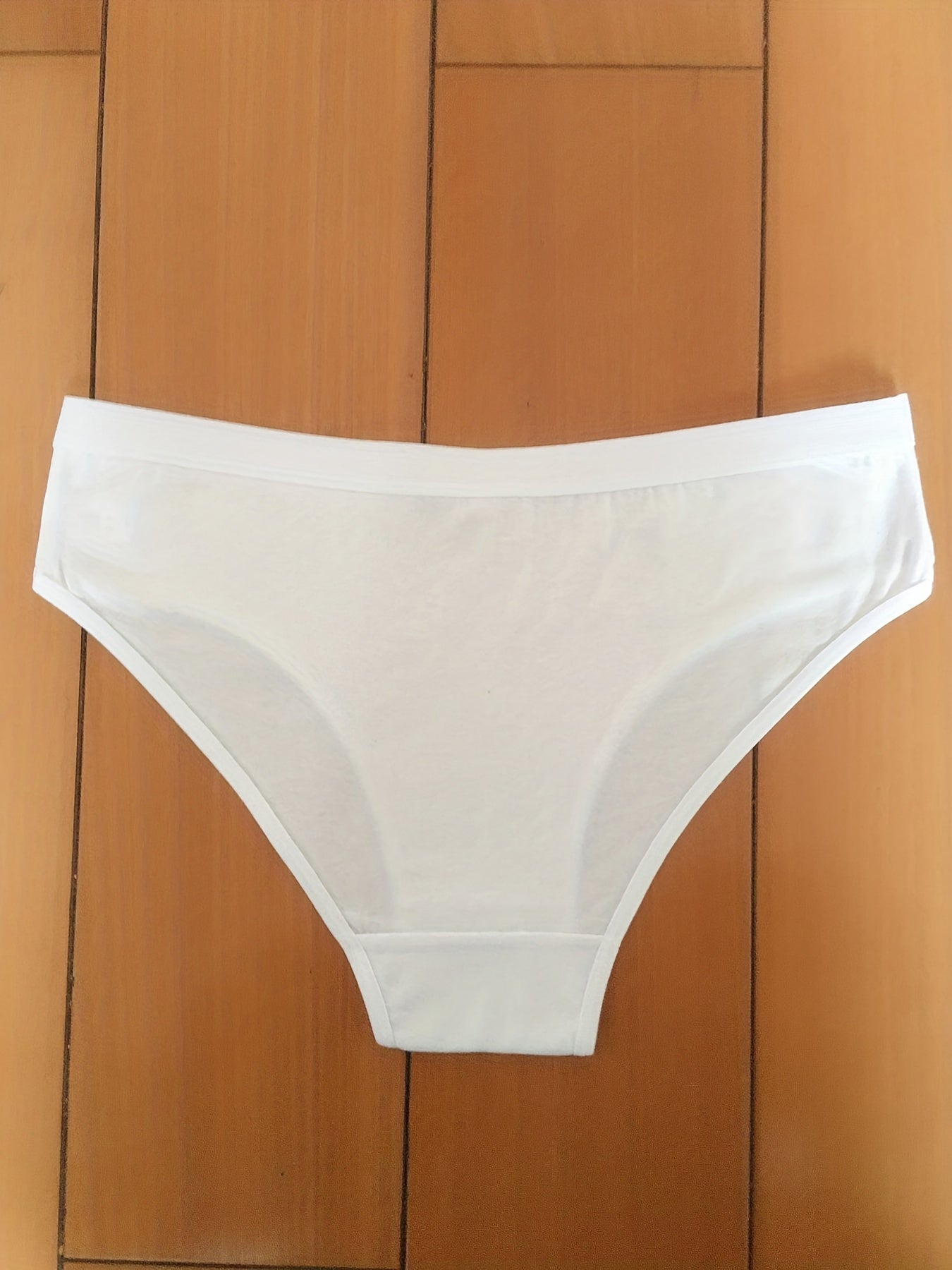 5pcs Low Waist Bow Tie Panties Women's Lingerie