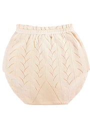 Baby Girls Knit Ruffled Cotton Panties for Spring and Autumn