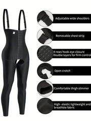 Tummy Control Thigh Jumpsuit Waist Shapewear Women's Activewear
