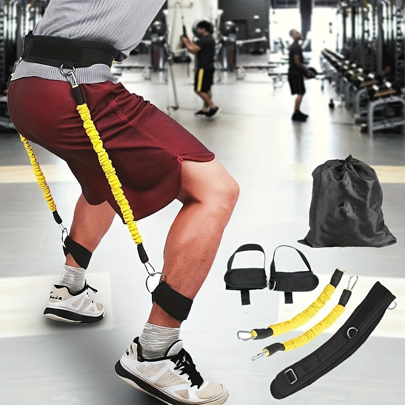 5pcs 30-70lbs TPE Resistance Bands Set for Full-Body Workouts