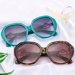Men's Retro Large Round Frame Street Style Sunglasses