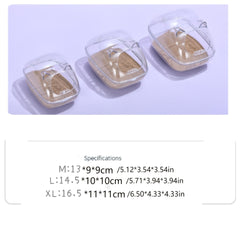 Transparent Small Pets Bathtub Hamster Bathroom Toilet Dual Use