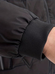 Men's Warm Zipper Pocket Jacket with Fur Collar