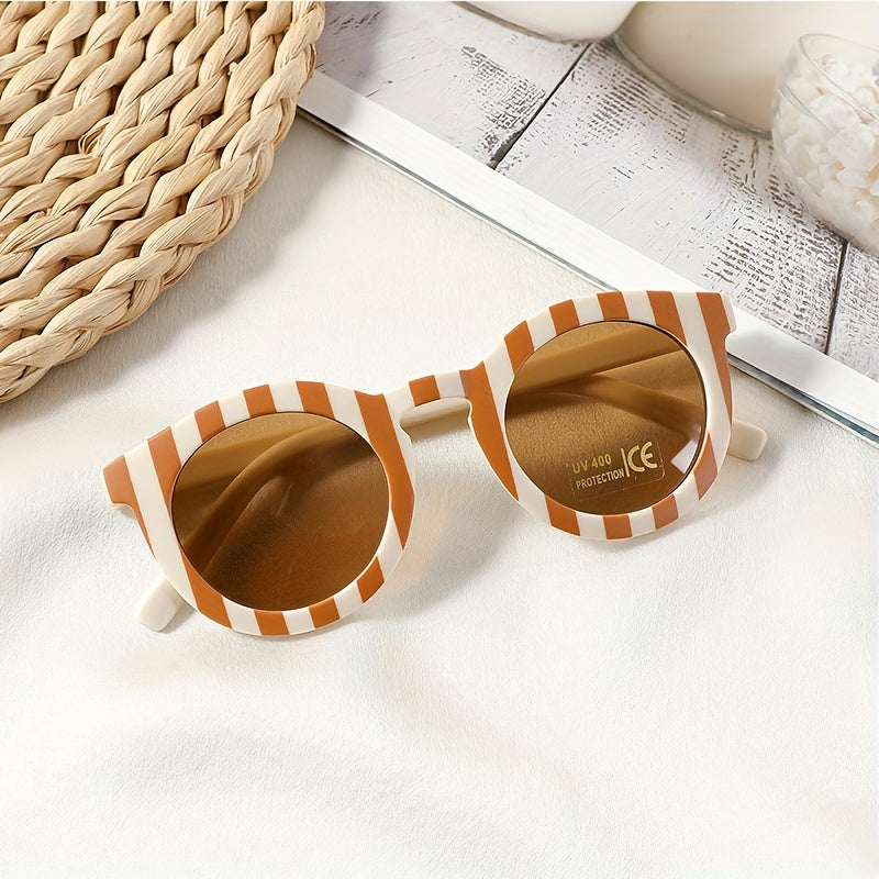 Y2K Checkerboard Plaid Sunglasses Sun Protection Holiday Accessories