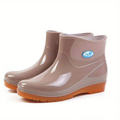 Women's Waterproof Anti-slip Rain Boots for Outdoor Work