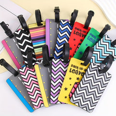 Geometric Pattern Boarding Card Rubber Card Sleeve