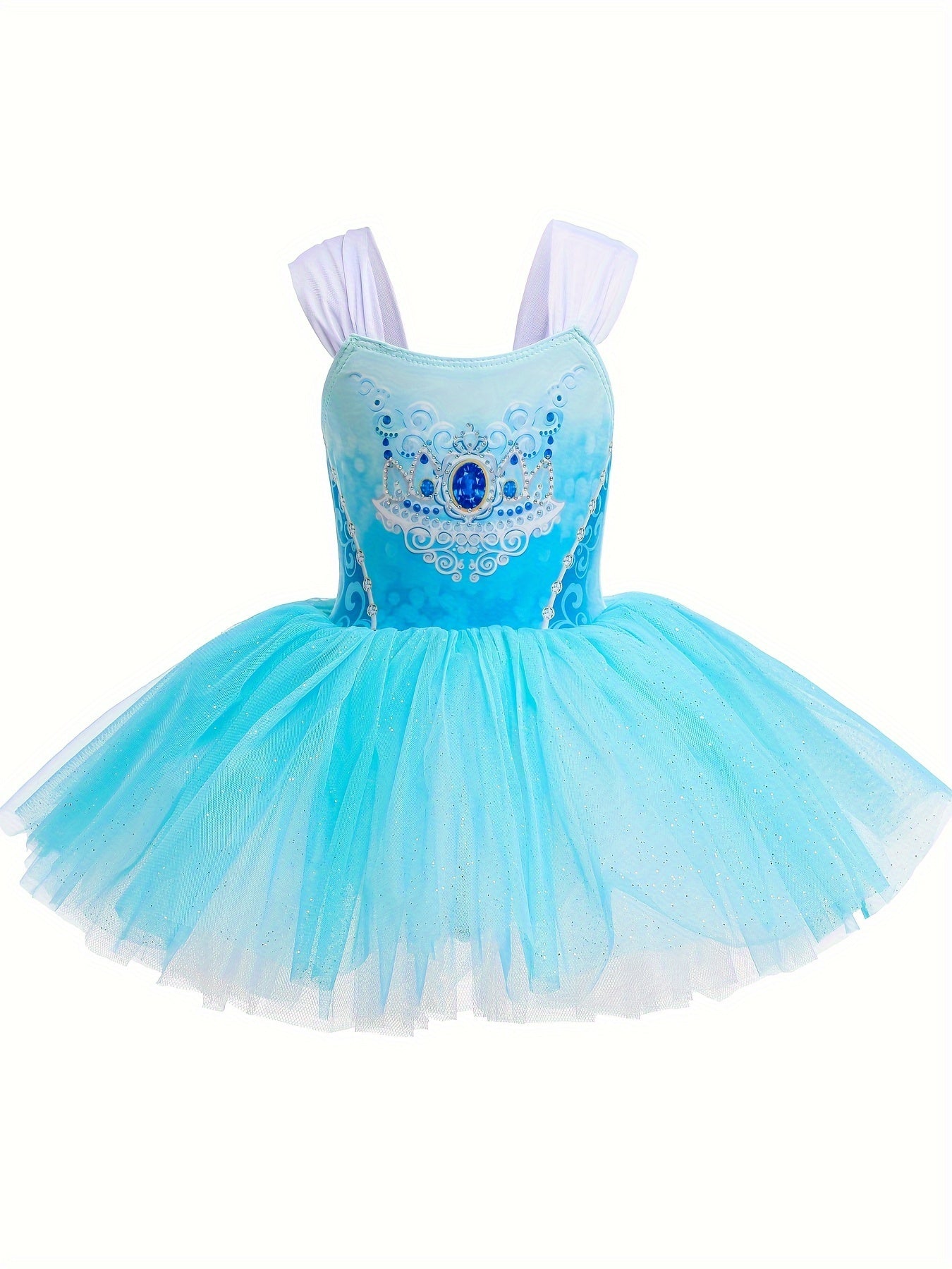 Cotton Princess Tutu Ballet Leotard Dress Girls Dance Dress