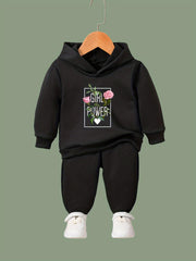 Flower Long Sleeve Hoodie Girls Comfy Sweatshirt