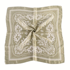 Cashew Flower Printed Hip Hop Bandana Towel Scarf