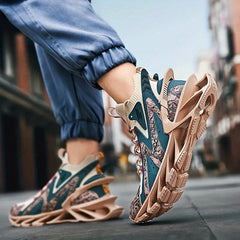 Men's Camouflage Sports Sneakers Superfine Fiber Shoes