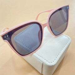 Square Sunglasses Rivet UV400 Sun Shades Glasses for Driving