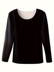 Women's Thermal Underwear Set Long Sleeve Crew Neck & Pants