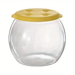 Transparent Plastic Round Stool Household Storage Box Kids Shoe Organizer