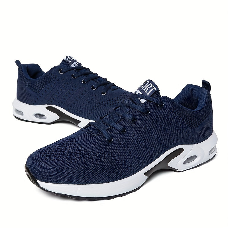 Men's Breathable Non-Slip Running Shoes for Jogging Tennis Gym