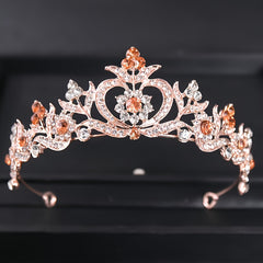 Rhinestone Queen Tiara for Women Princess Crown Birthday Tiara Headbands