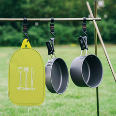 Portable Outdoor Kitchenware Storage Bag for Camping, Picnic, BBQ