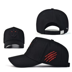 Tiger Head High Top Baseball Cap Men's Women's Plus Size Peaked Cap
