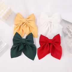 4pcs Baby Girls Bow Hair Clip Set for Baby Girls