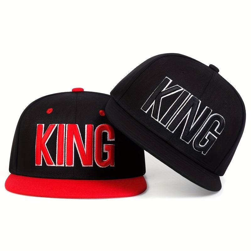 KING Embroidery Baseball Cap Hip Hop Snapback Cap