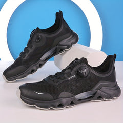 Men's Rotary Buckle Water Shoes Quick Dry Non Slip Beach Aqua Shoes
