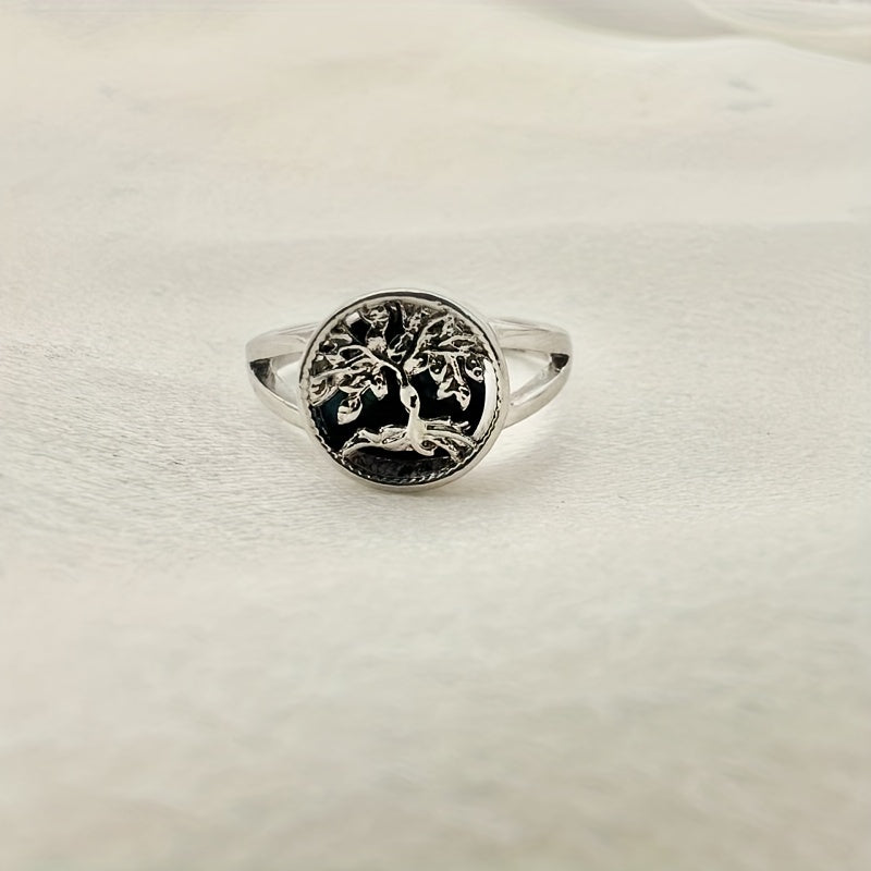 Tree Of Life Round Ring Decorative Accessories For Holiday Party Girls