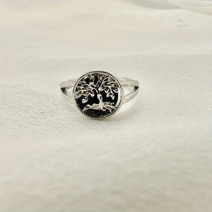 Tree Of Life Round Ring Decorative Accessories For Holiday Party Girls