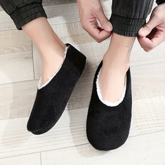 Men's Cozy Indoor Slippers Anti-Skid Winter Shoes
