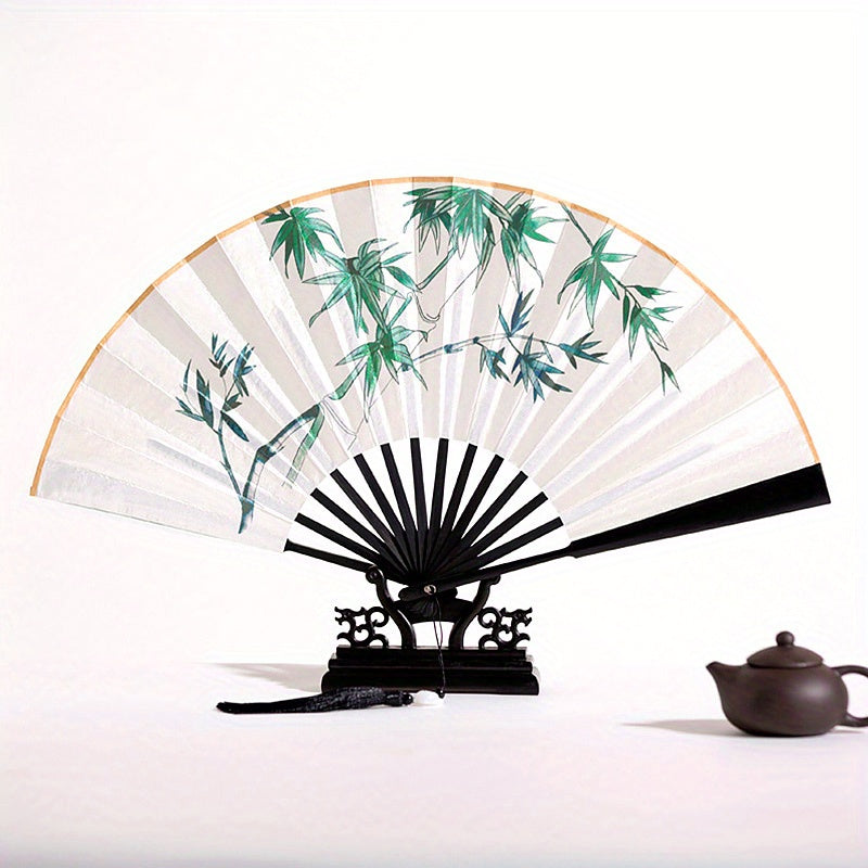 Silk Cloth Fan Portable Fan For Men