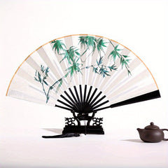 Silk Cloth Fan Portable Fan For Men