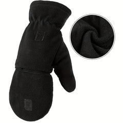 1pair Leak-proof Finger Gloves for Outdoor Activities
