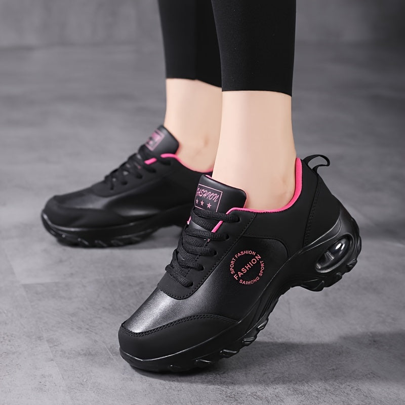 Women's Waterproof Running Shoes with Air Cushion Sole