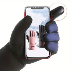 Winter Cycling And Skiing Gloves For Men And Women